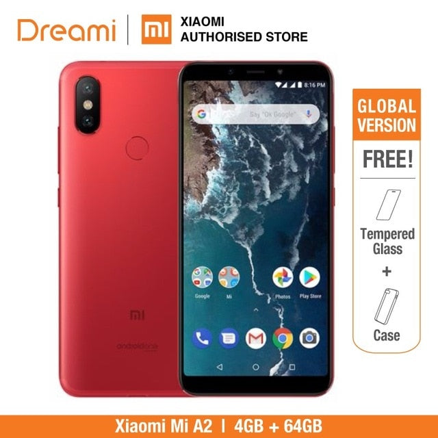 Global Version Xiaomi Mi A2 64GB ROM 4GB RAM ( Brand New and Sealed) mia2 64gb