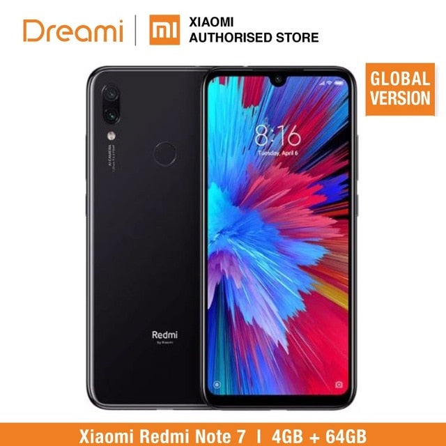 Global Version Redmi Note 7 64GB ROM 4GB RAM (Brand New and Sealed Box) note7 64gb