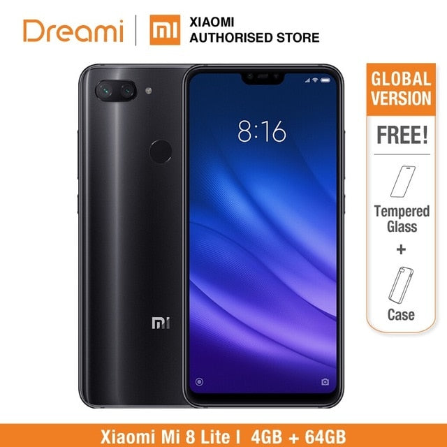Global Version Xiaomi Mi 8 Lite 128GB Rom 6GB Ram (Brand New and Sealed) mi8 lite 128gb