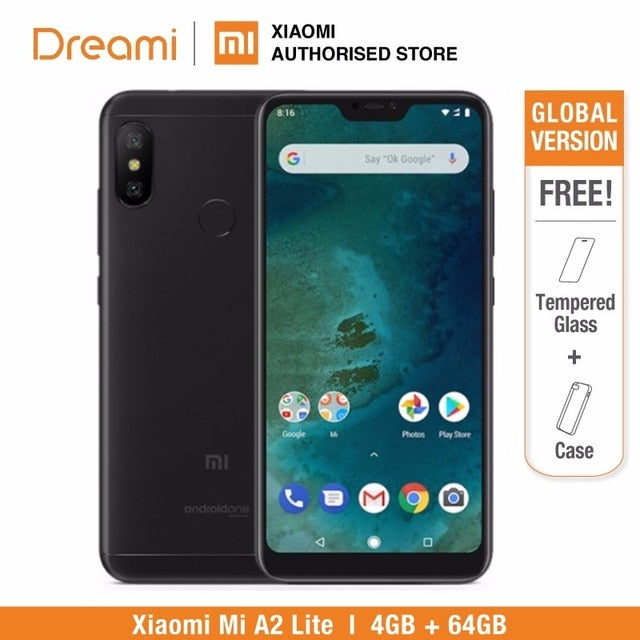Global Version Xiaomi Mi A2 Lite 64GB ROM 4GB RAM (Brand New and Sealed)