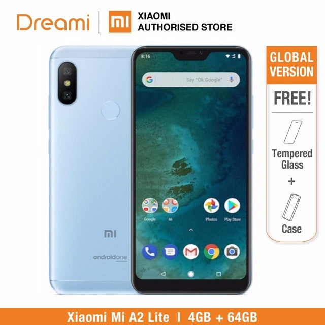 Global Version Xiaomi Mi A2 Lite 64GB ROM 4GB RAM (Brand New and Sealed)