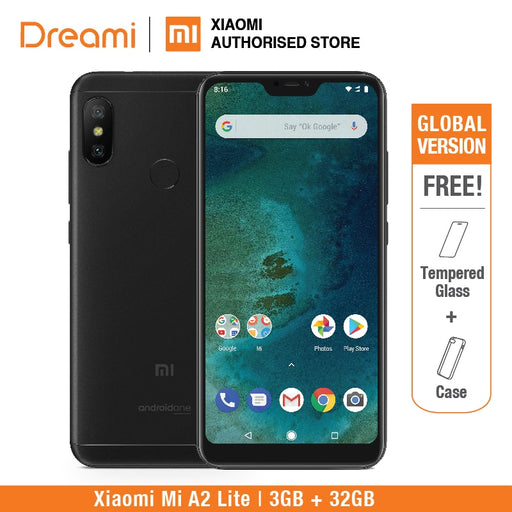 Global Version Xiaomi Mi A2 Lite 32GB ROM 3GB RAM (Brand New and Sealed) mia2 lite 32gb